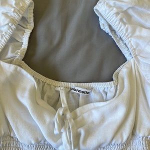 Reformation Linen Top